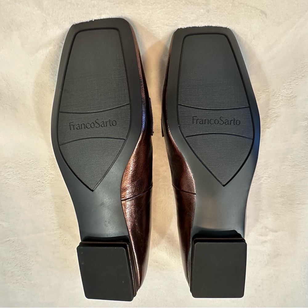 Franco Sarto Tiari Slip On loafer size 9 metallic - Picture 11 of 14